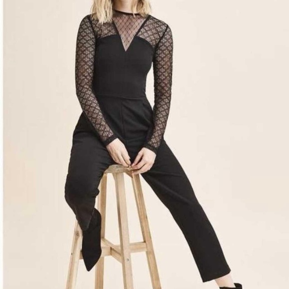 Dynamite Lace Combo Romper - Picture 1 of 5